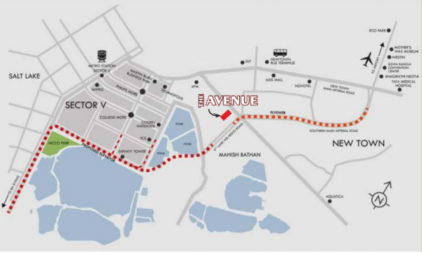  the-avenue Location Plan