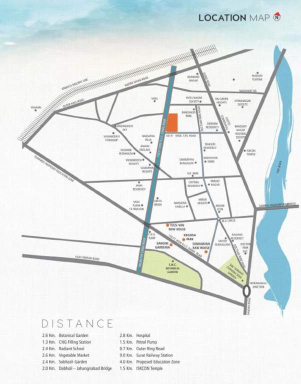  swaraj  Location Plan