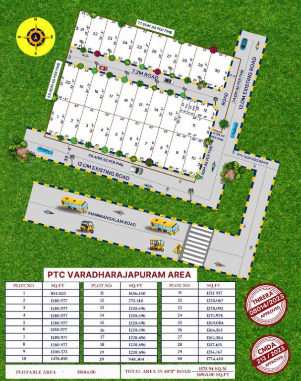  seasa opal Layout Plan