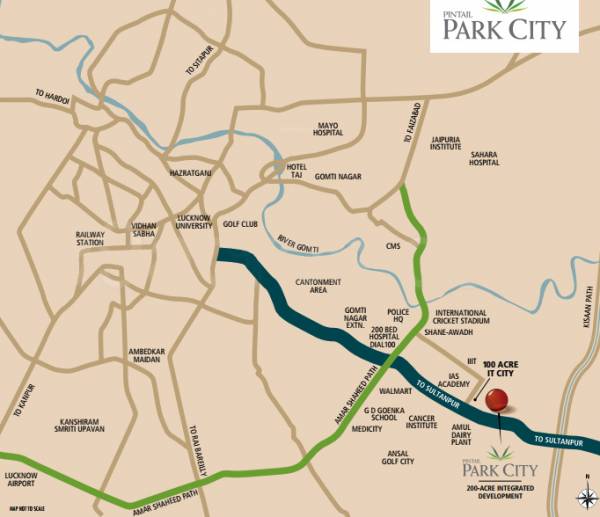 pintail-park-city Location Plan