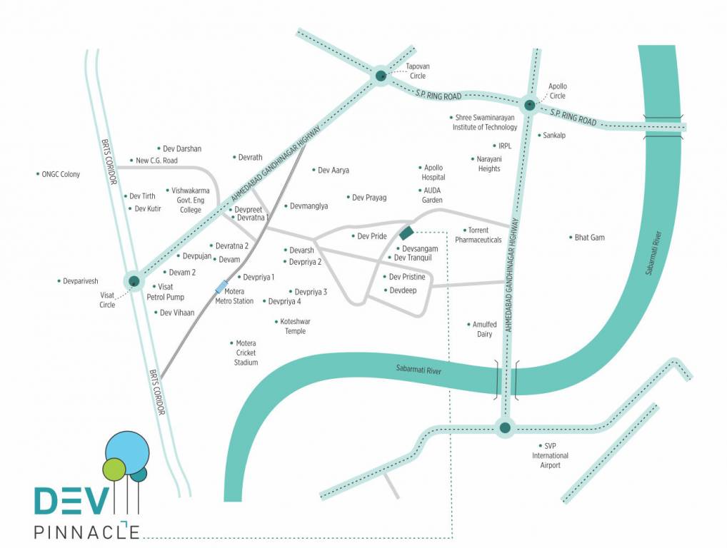  dev pinnacle Location Plan
