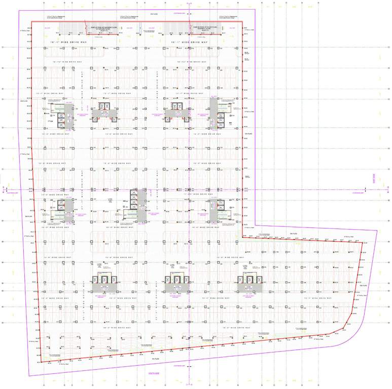  rituraj textile hub Rituraj Textile Hub Cluster Plan 1st Basement Floor Plan