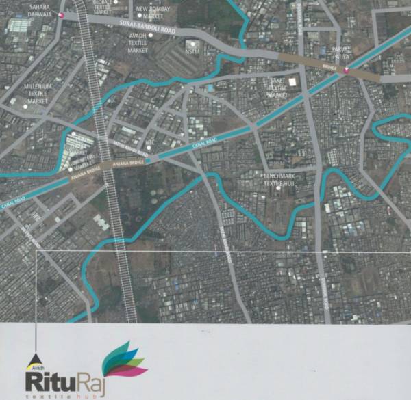  rituraj-textile-hub Location Plan