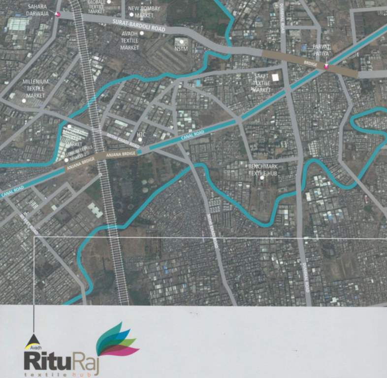  rituraj textile hub Location Plan