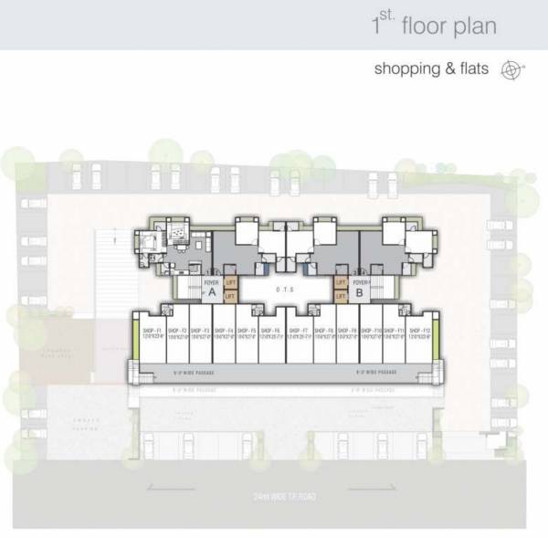  olympia- A First Clust Cluster Plan