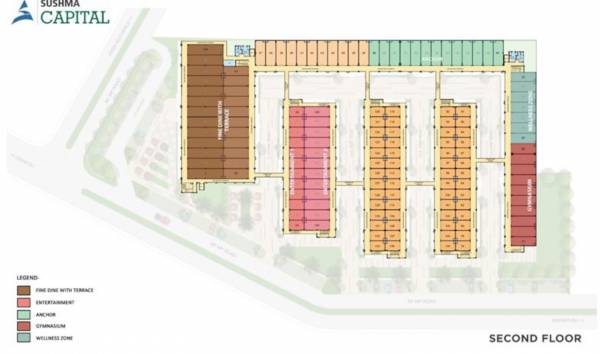  sushma-capital Cluster Plan for 2nd Floor