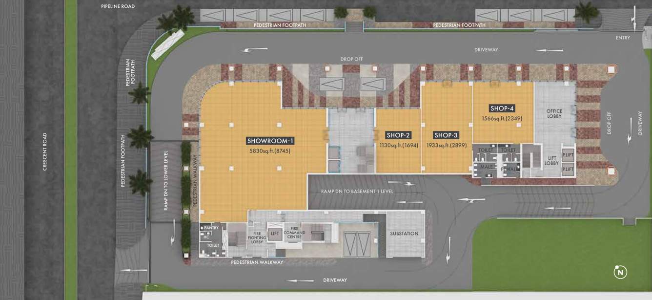  ascent avenue Ascent Avenue Cluster Plan For Ground Floor