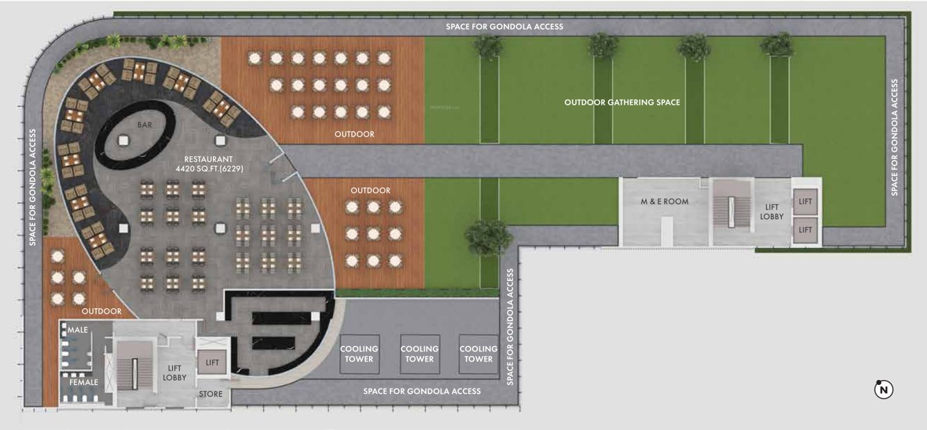  ascent avenue Ascent Avenue Cluster Plan For Terrace Floor Plan