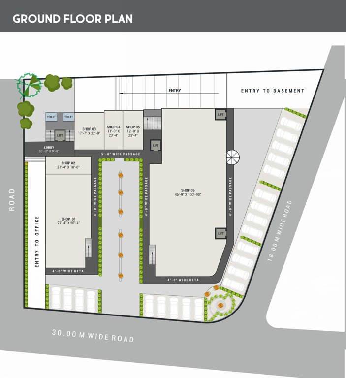  1038 1038 Cluster Plan for ground Floor