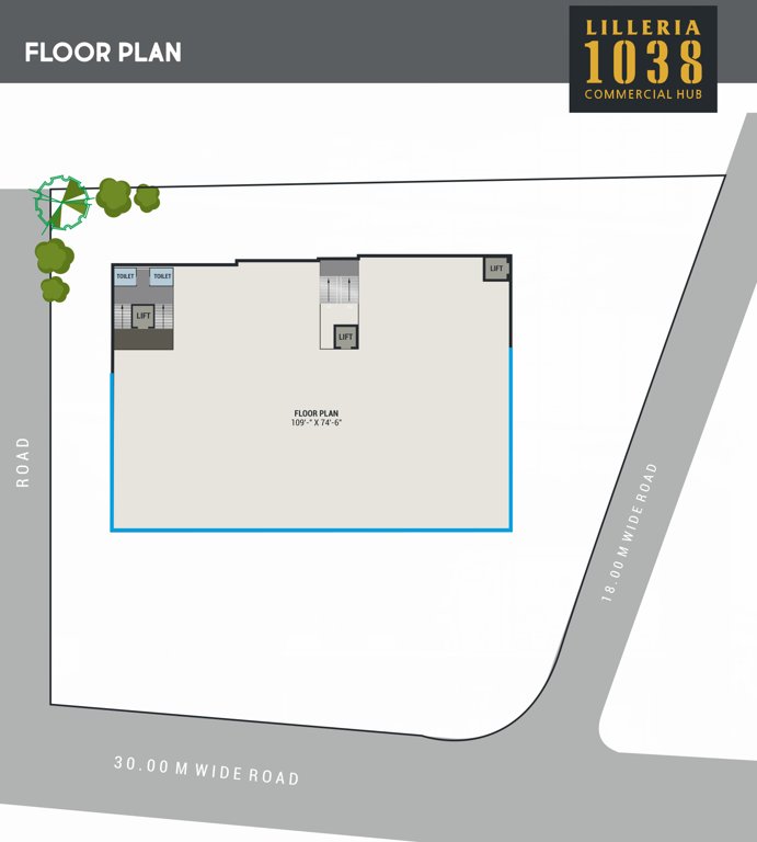  1038 1038 Cluster Plan for Terrace Floor
