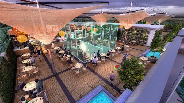  roselyn-square Cafeteria