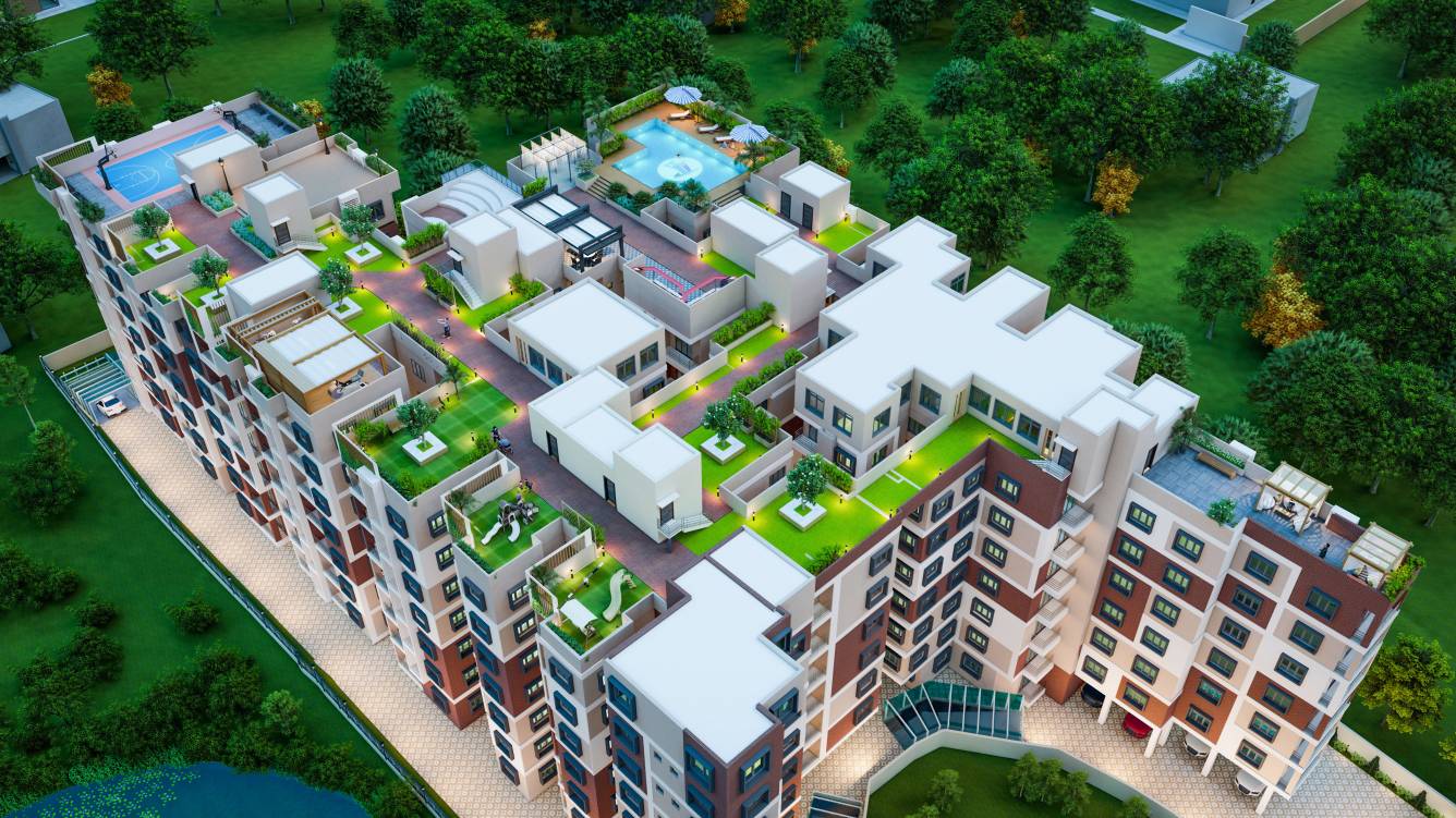  residency noapara Elevation