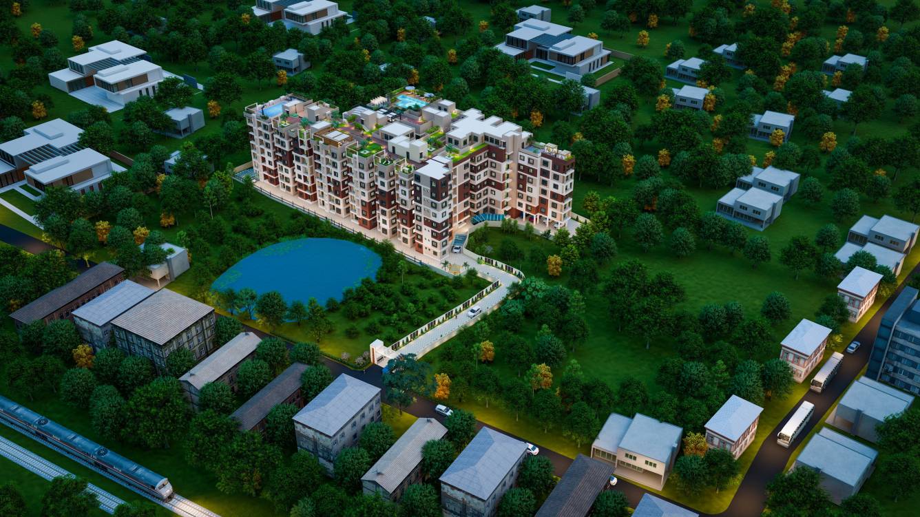  residency noapara Elevation