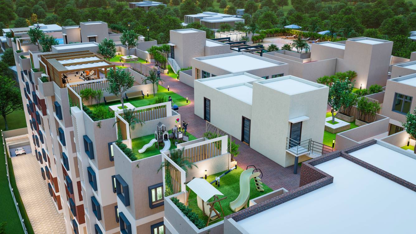  residency noapara Elevation