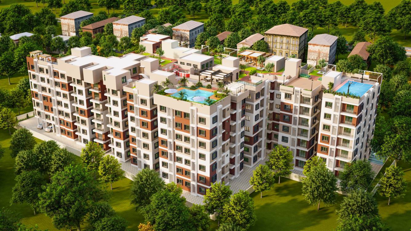  residency noapara Elevation