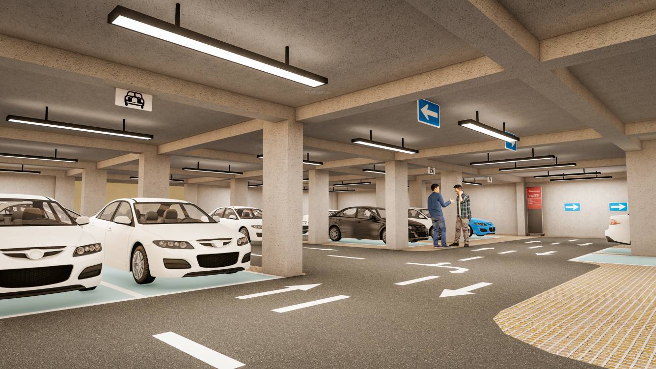  residency noapara Car Parking