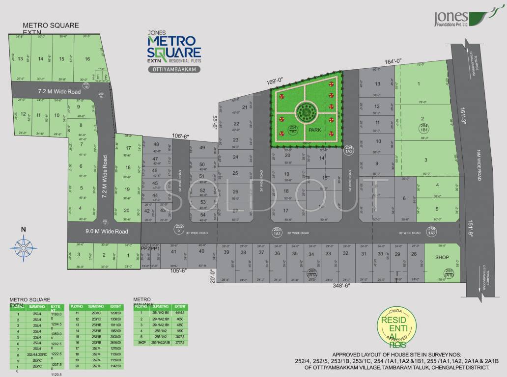 metro square extension Layout Plan