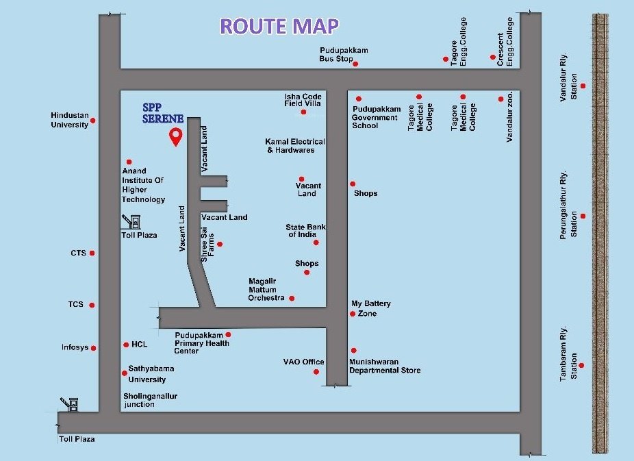  serene Location Plan