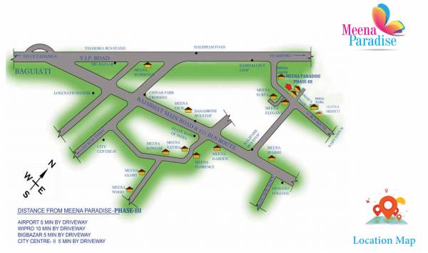  meena-paradise-iii Location Plan