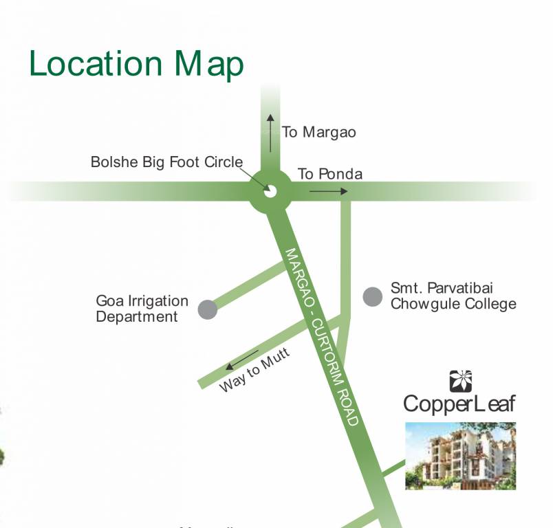 copper leaf Location Plan