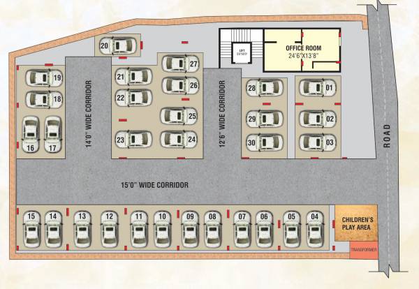  sunrise Sunrise Cluster Plan For Ground Floor