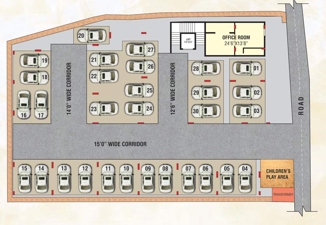  sunrise Sunrise Cluster Plan For Ground Floor