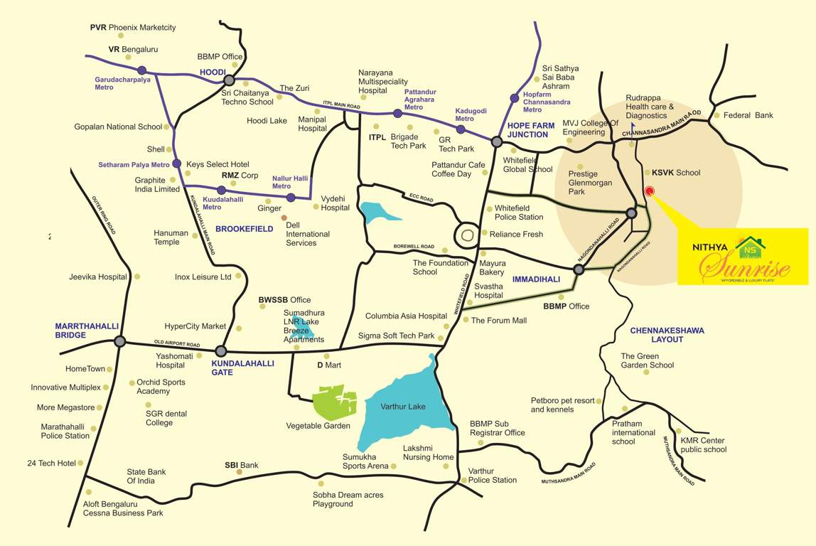  sunrise Location Plan