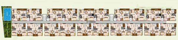  sarovar Sarovar Cluster Plan For Typical Floor Plan