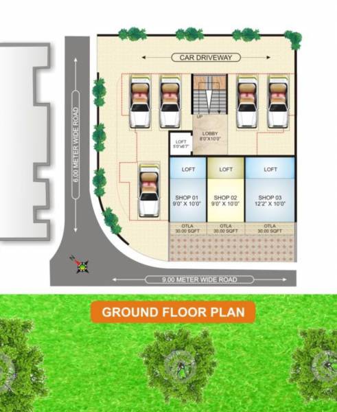  nivas Nivas Cluster Plan for ground Floor