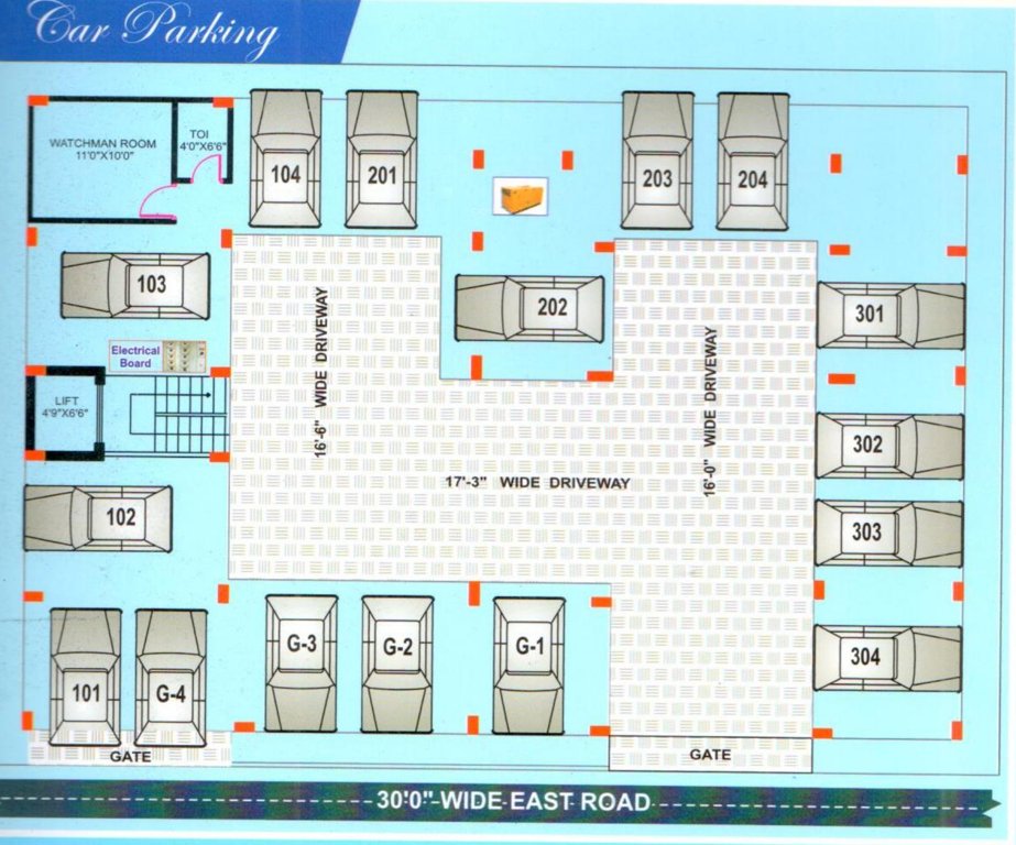 trident Trident Cluster Plan for ground Floor
