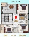Block - C Cluster Plan From 1st To 2nd Floor skb-fantastic Block - C Cluster Plan From 1st To 2nd Floor