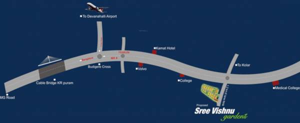  sree-vishnu-garden Location Plan