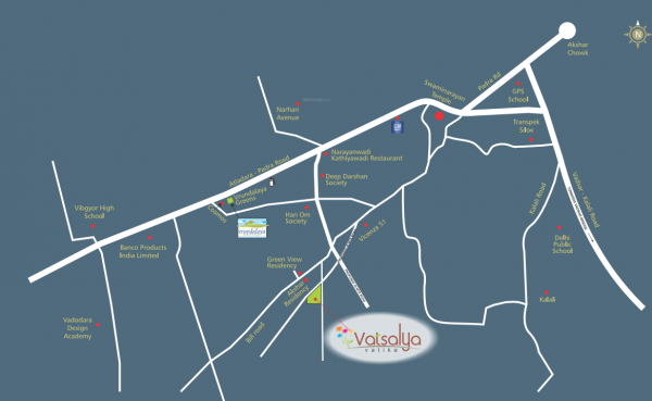  vatika Location Plan