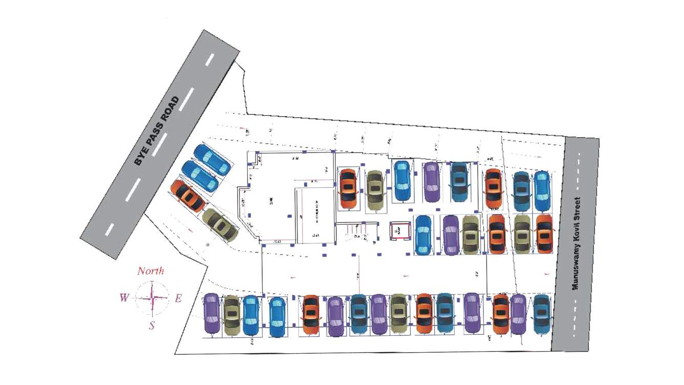  homes the breeze way Homes The Breeze Way Ground Floor Cluster Plan