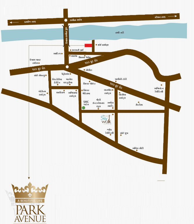  park avenue Location Plan