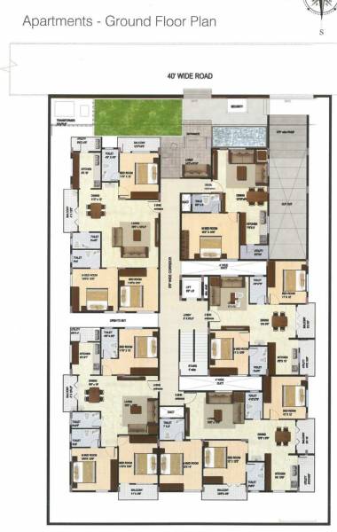  aspire Pravahya Aspire Ground Cluster Plan