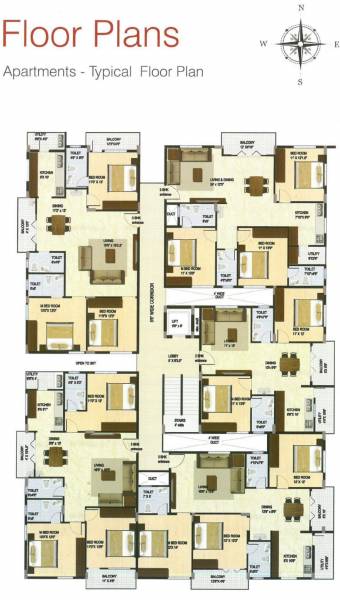  aspire Pravahya Aspire Typical Cluster Plan