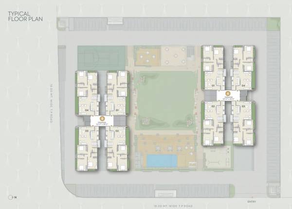  green-vistas Tower A Cluster Plan