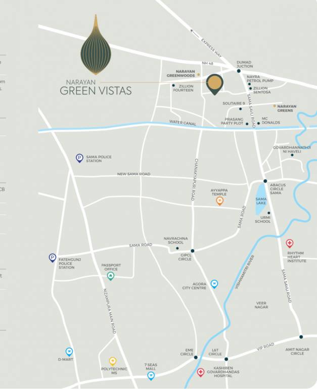  green vistas Location Plan