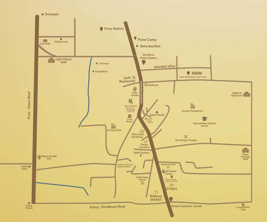  redision royal Location Plan