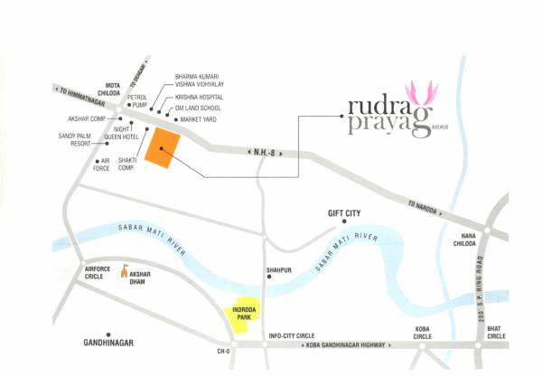  rudra-prayag-avenue-block-d Location Plan