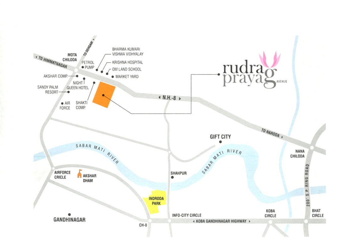  rudra prayag avenue block d Location Plan