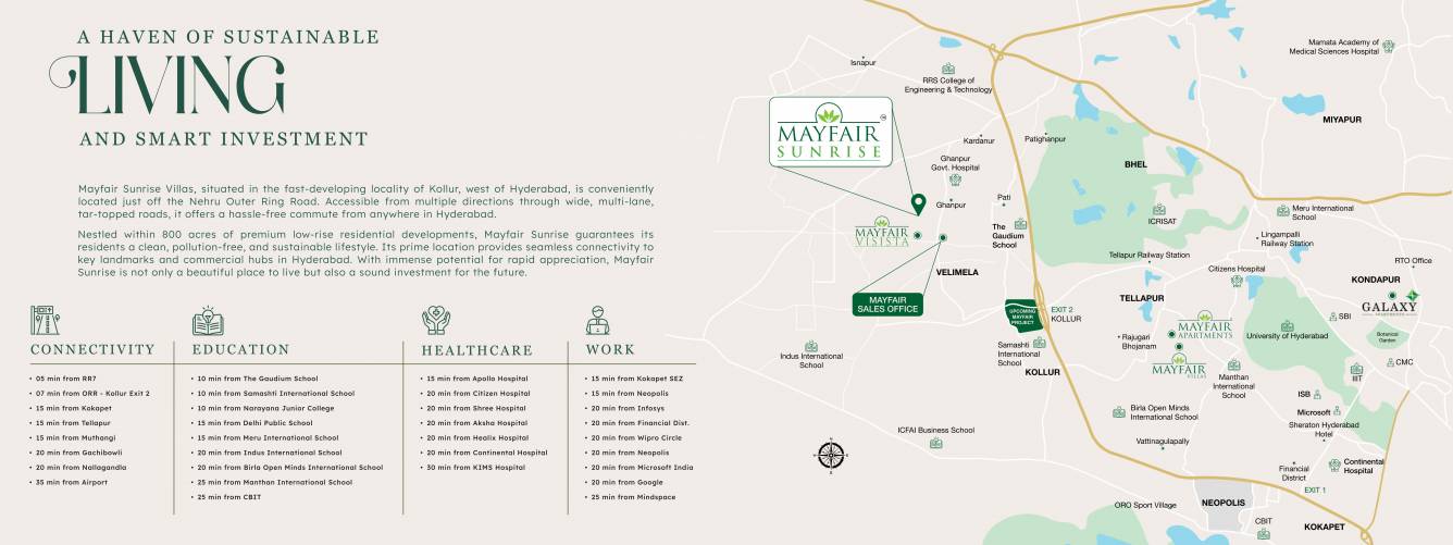  greenmark mayfair sunrise Location Plan