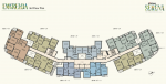 Siddha Serena Phase I Cluster Plan for 3rd Floor  serena Siddha Serena Phase I Cluster Plan for 3rd Floor