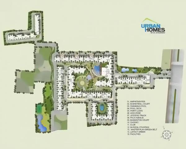  shubh-aditya-urban-homes-phase-2 Master Plan