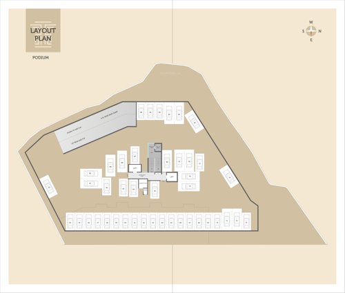 borivali-lucky Kamla Borivali Lucky Cluster Plan for Podium Floor