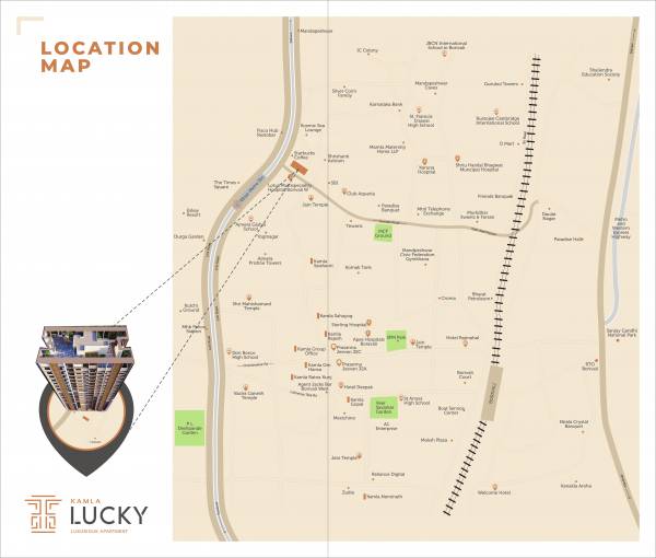  borivali-lucky Location Plan