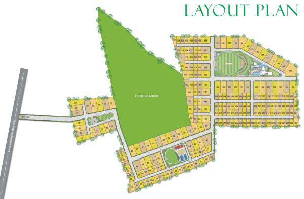  saumya-greens Layout Plan