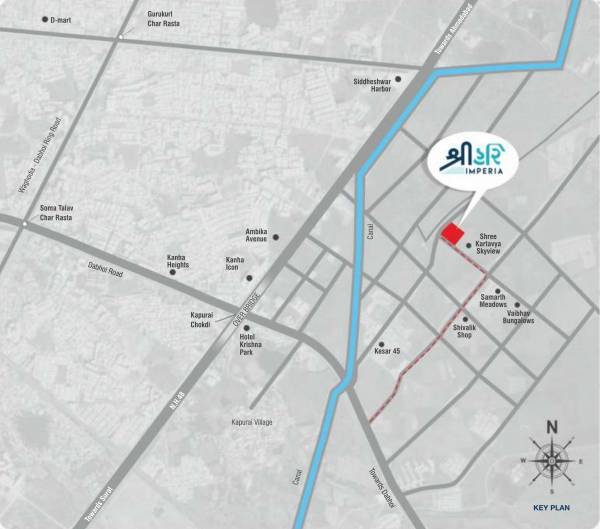  shree-hari-imperia Location Plan
