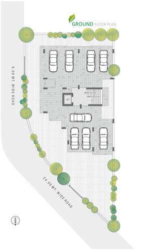  tulsi-avenue Tulsi Avenue Cluster Plan for ground Floor
